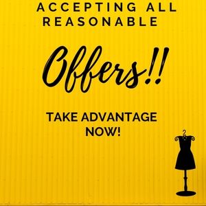 ❤️MAKE ME AN OFFER NOW!!❤️